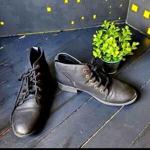 Candies Black Shoes 